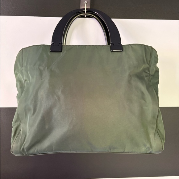 Prada Handbags - Prada Green Tote Bag